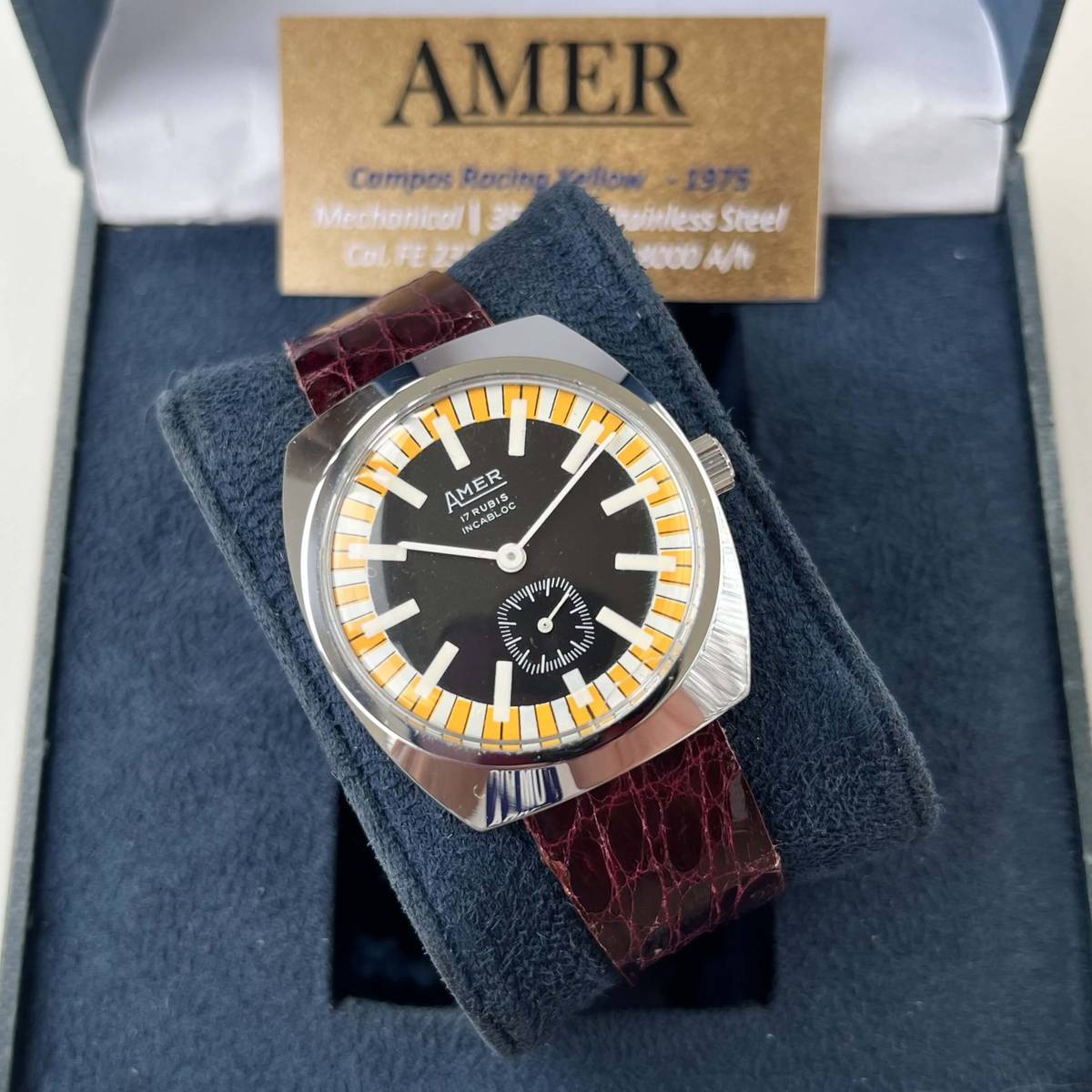 Amer Campos Racing Yellow FE 233 17 Jewels