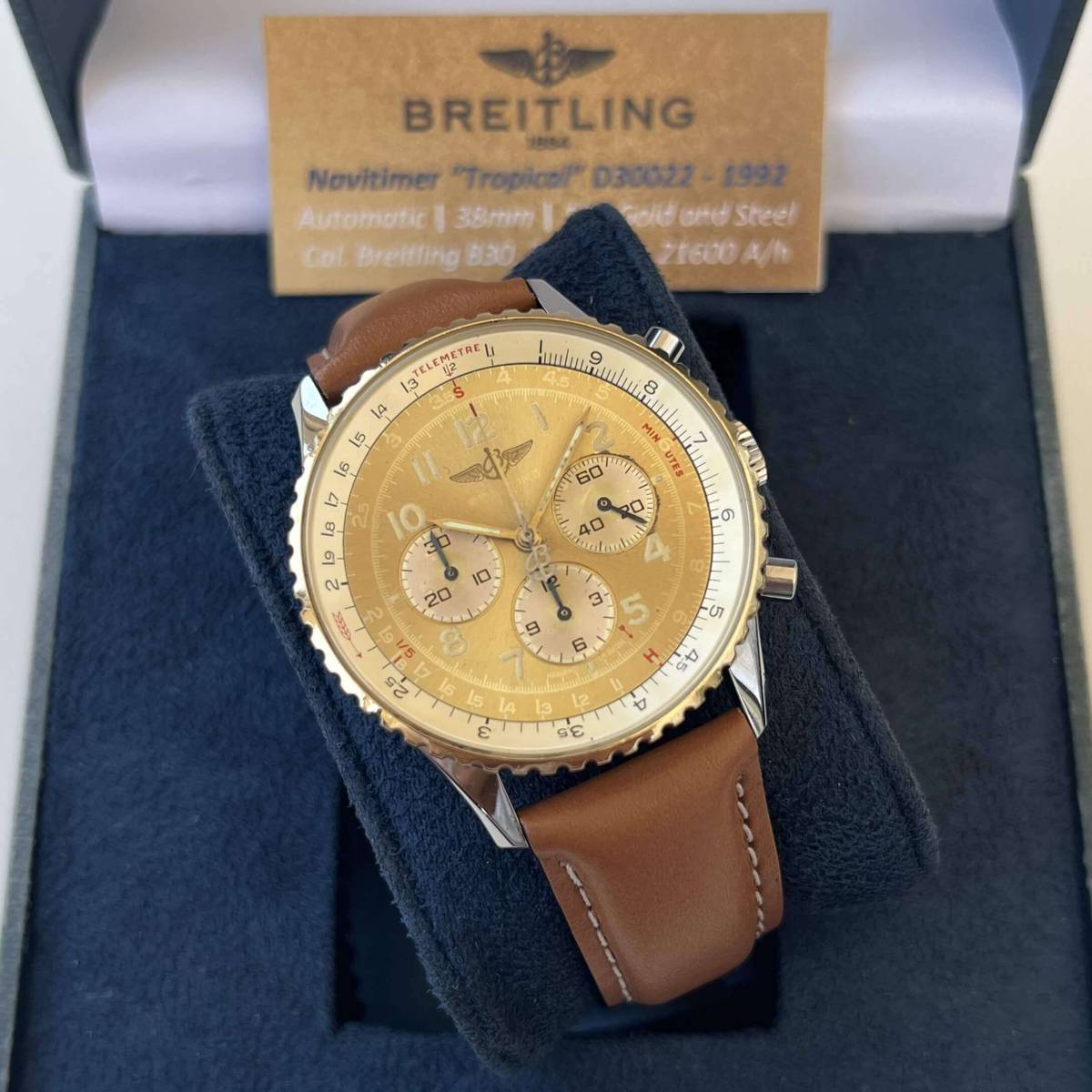 Breitling Navitimer D30022 Tropical dial