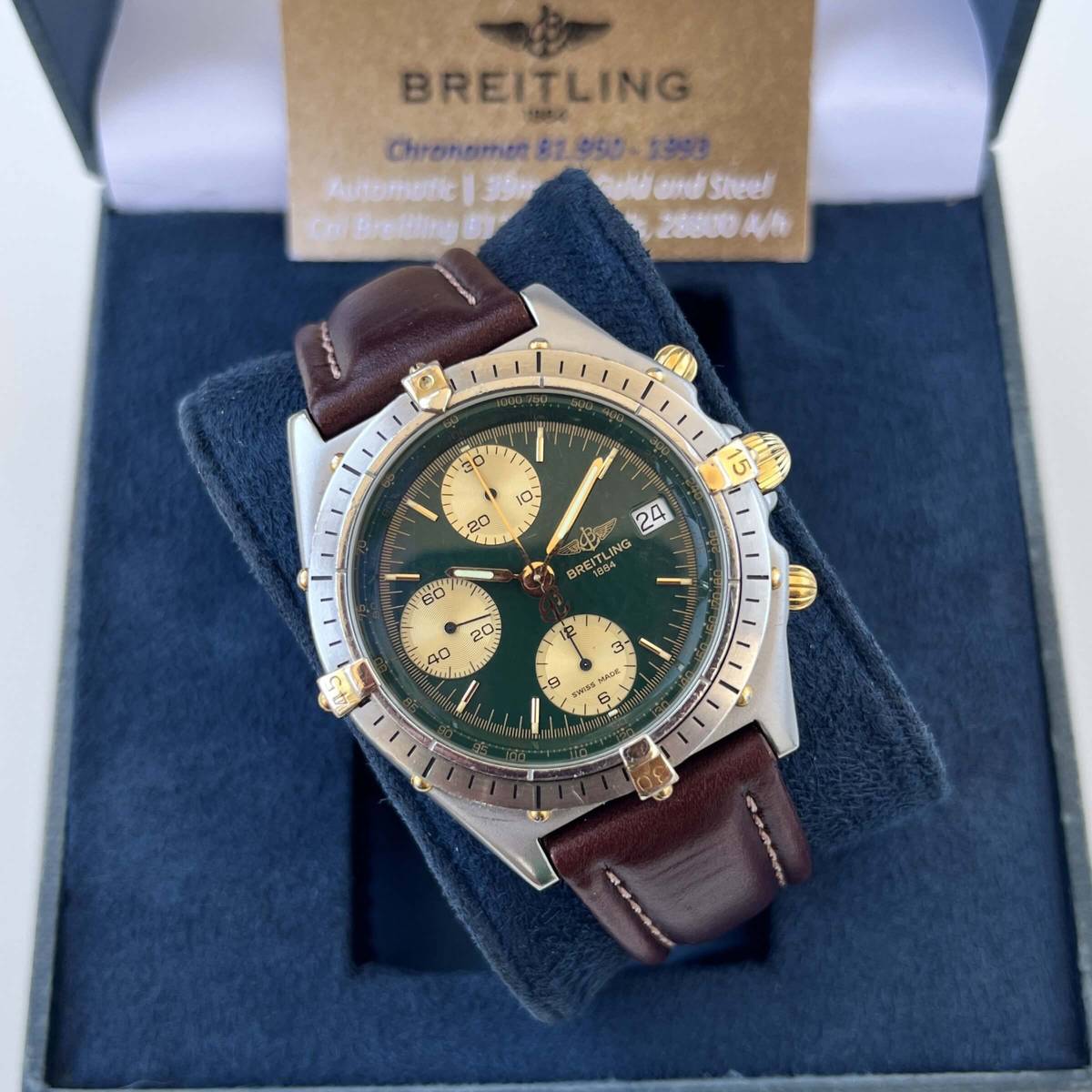 Breitling Chronomat 81.950 Olive Dial