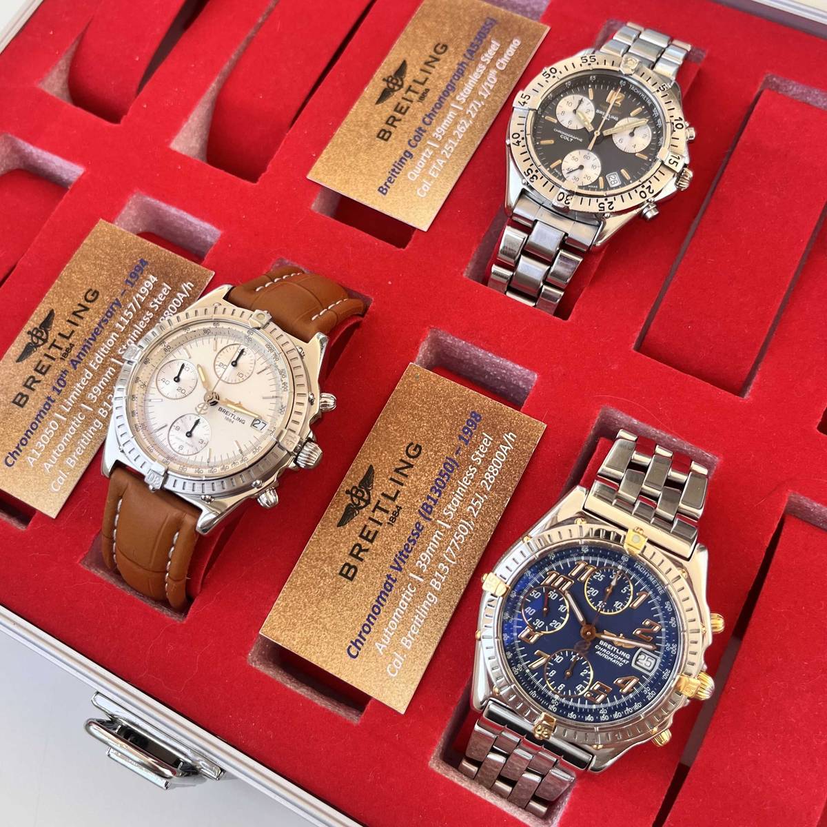 Breitling Chronomat 10th Anniversary Limited Edition 1157/1994 A13050