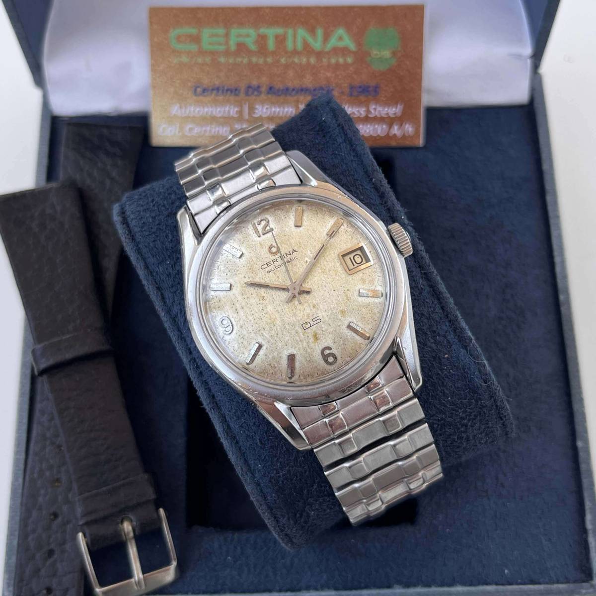 Certina DS Turtle Automatic 27 Jewels