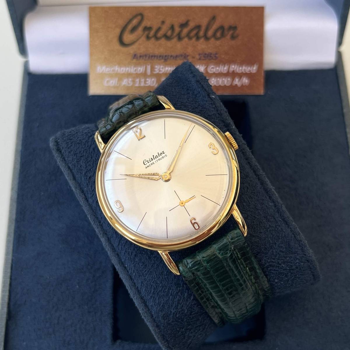 Cristalor Antimagnetic 17 Rubis