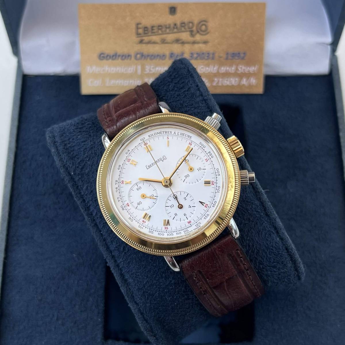 Eberhard Ref. 32031 Lemania 1873 Limited Edition 555/1000