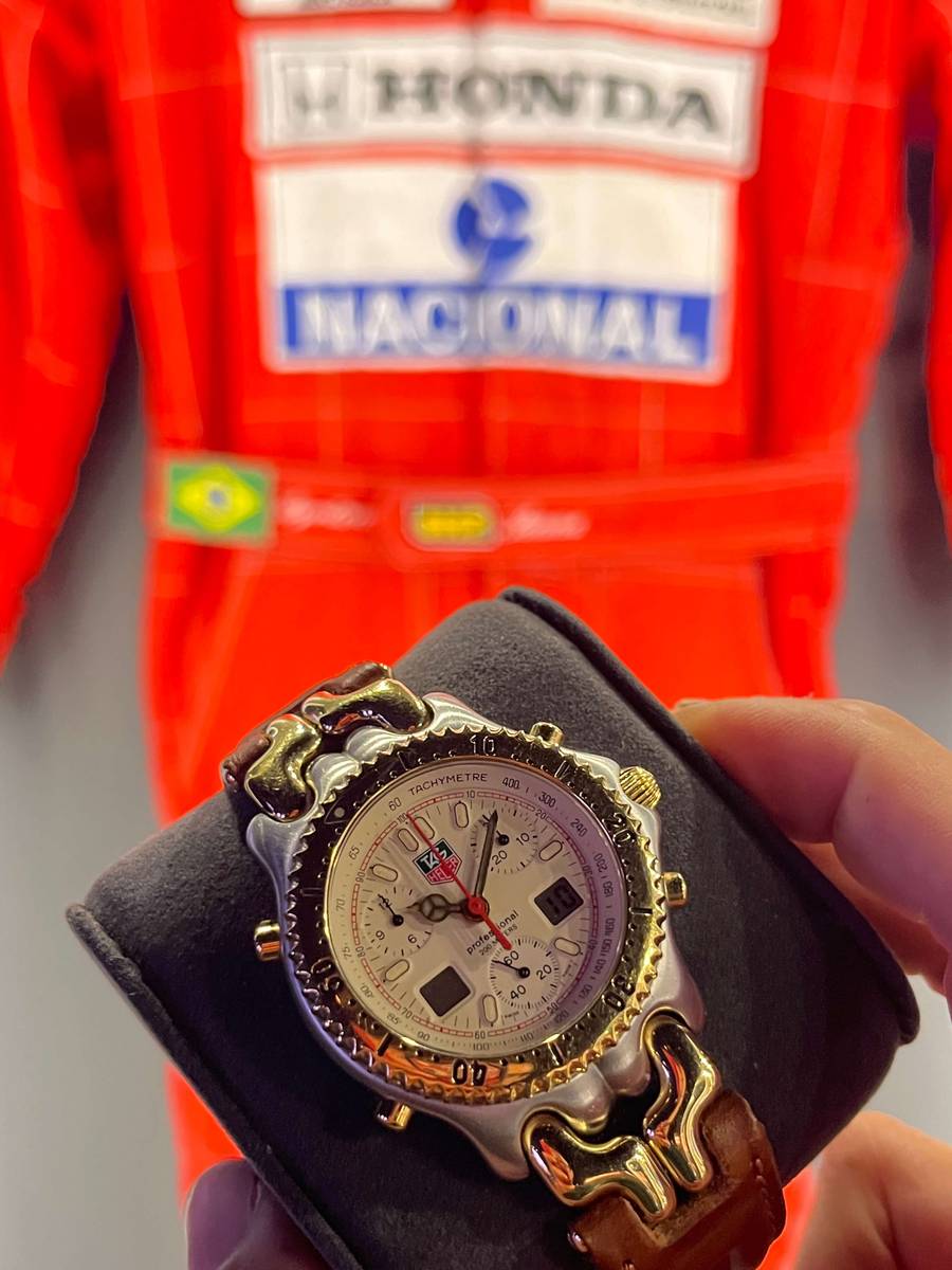 Tag Heuer S/EL Digital Chrono Senna