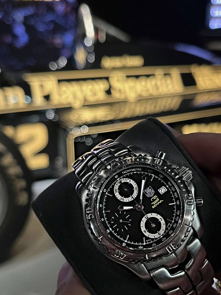 Fórmula Mágica - Caramulo Formula 1, Senna - 2003 Tag Heuer Senna Link CT5114, photograph 157