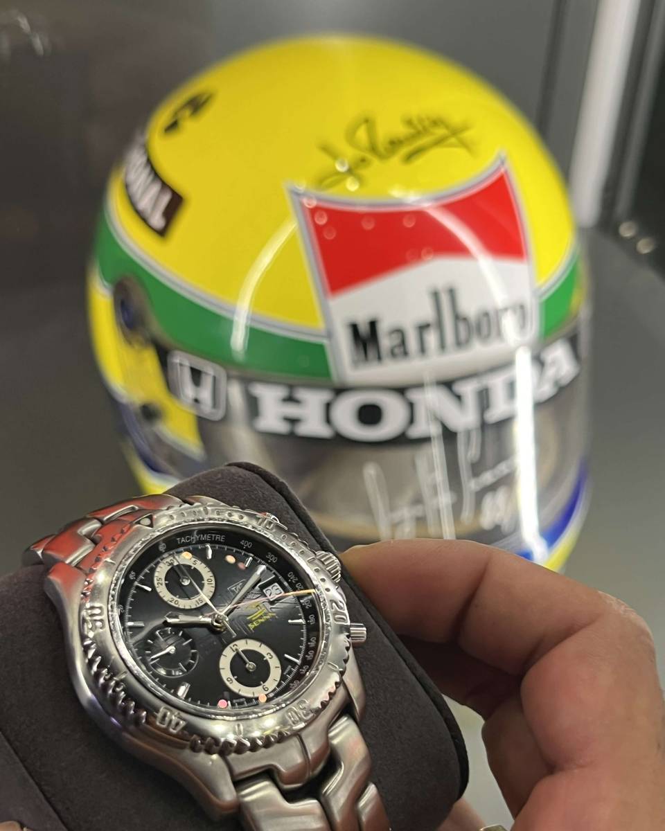 Fórmula Mágica - Caramulo Formula 1, Senna - 2003 Tag Heuer Senna Link CT5114, photograph 162
