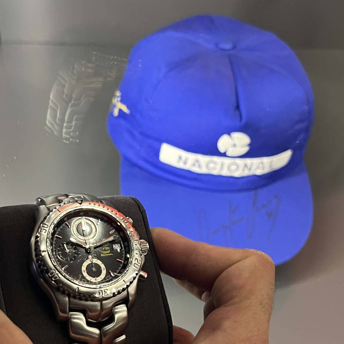 Fórmula Mágica - Caramulo Formula 1, Senna - 2003 Tag Heuer Senna Link CT5114, photograph 163