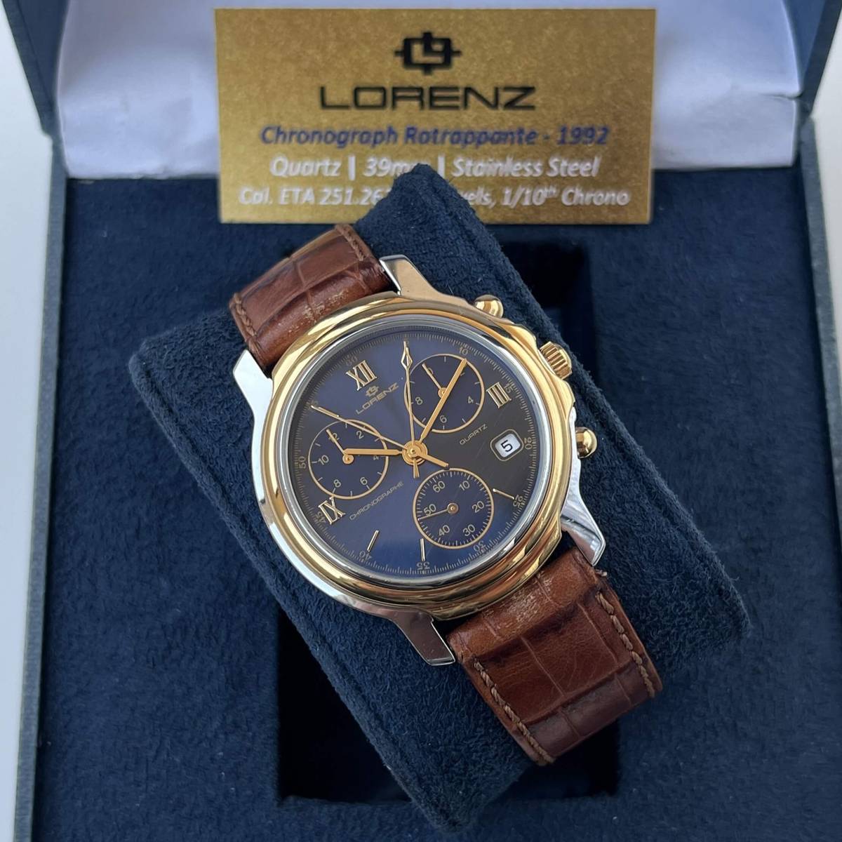 Lorenz Rattrapante Quartz Chronograph