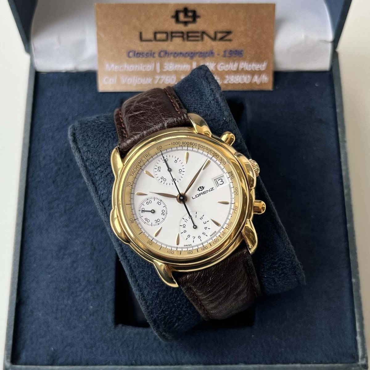 Lorenz Classic Chronograph Valjoux 7760