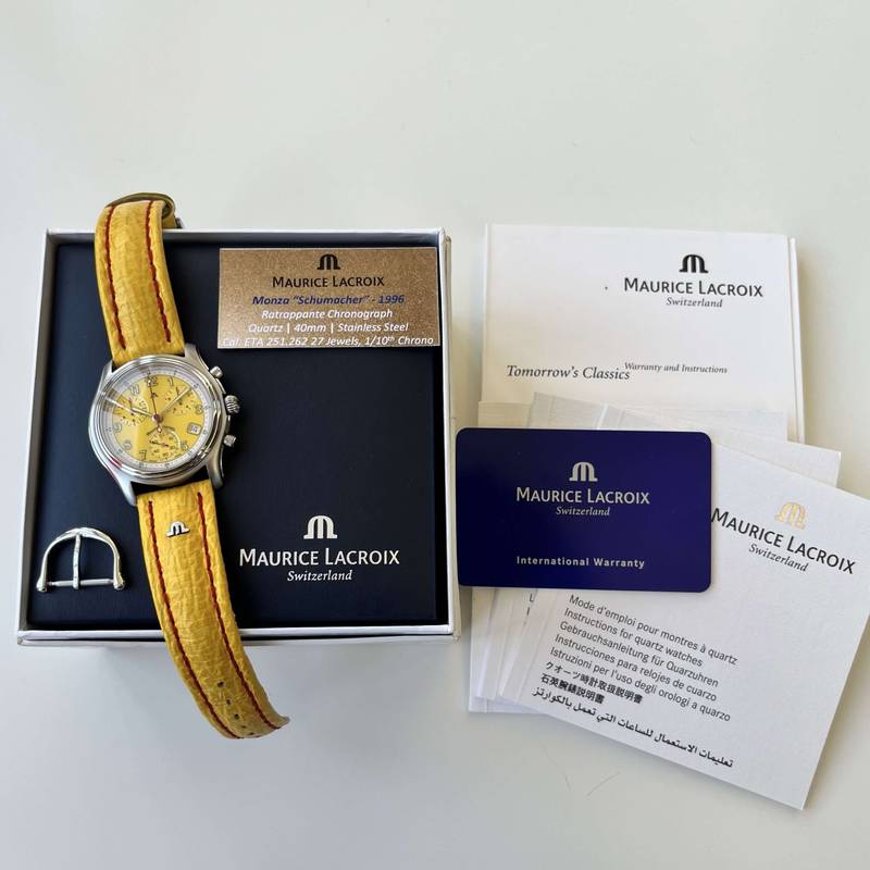 1996 Maurice Lacroix Monza Schumacher Chrono