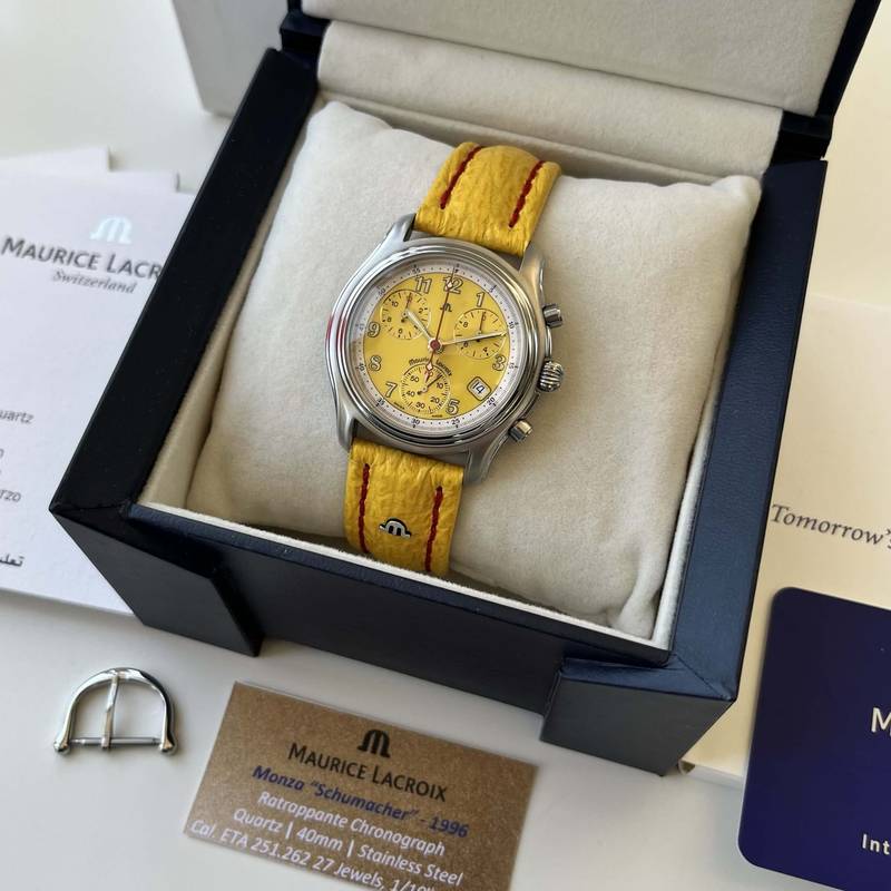 1996 Maurice Lacroix Monza Schumacher Chrono