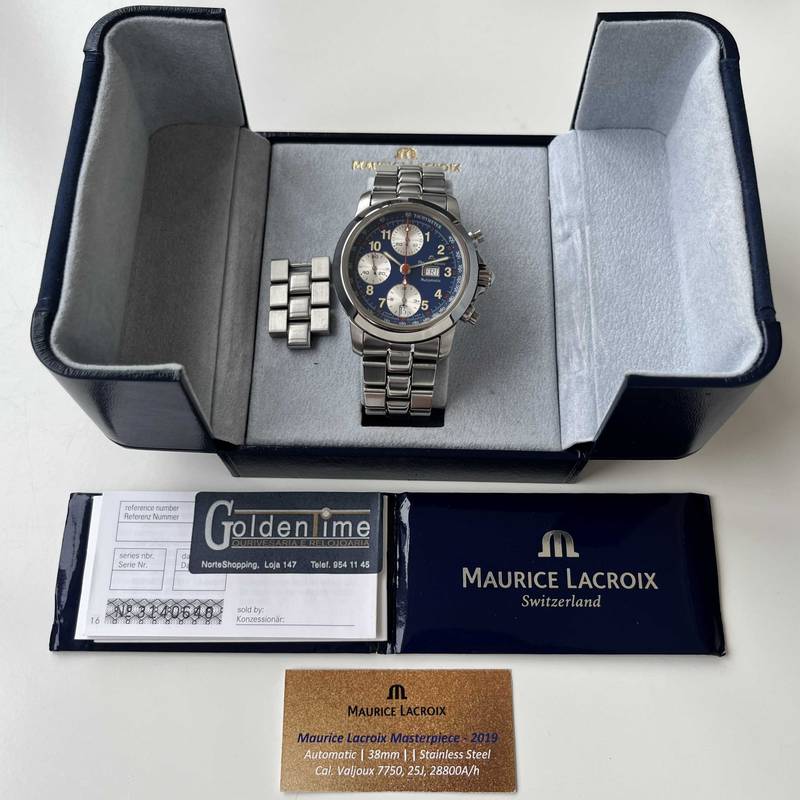 2019 Maurice Lacroix 8899 Masterpiece Valjoux 7750