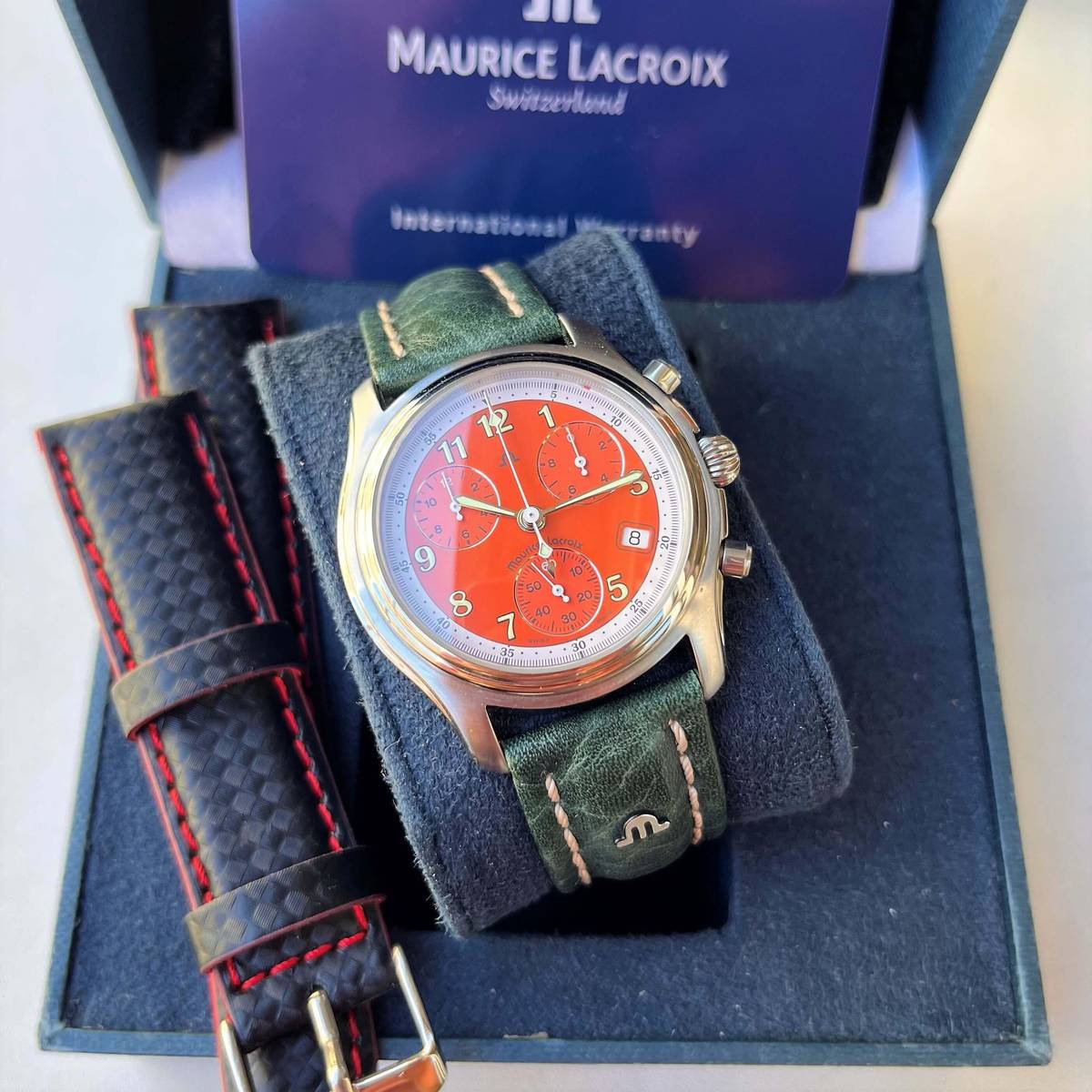 Maurice Lacroix 5393 Monza Schumacher Red Chrono