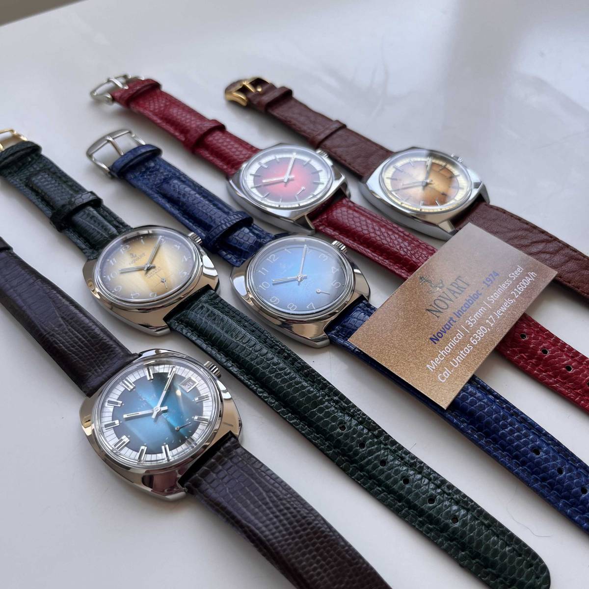 1974 Novart Watch Collection, photograph 6