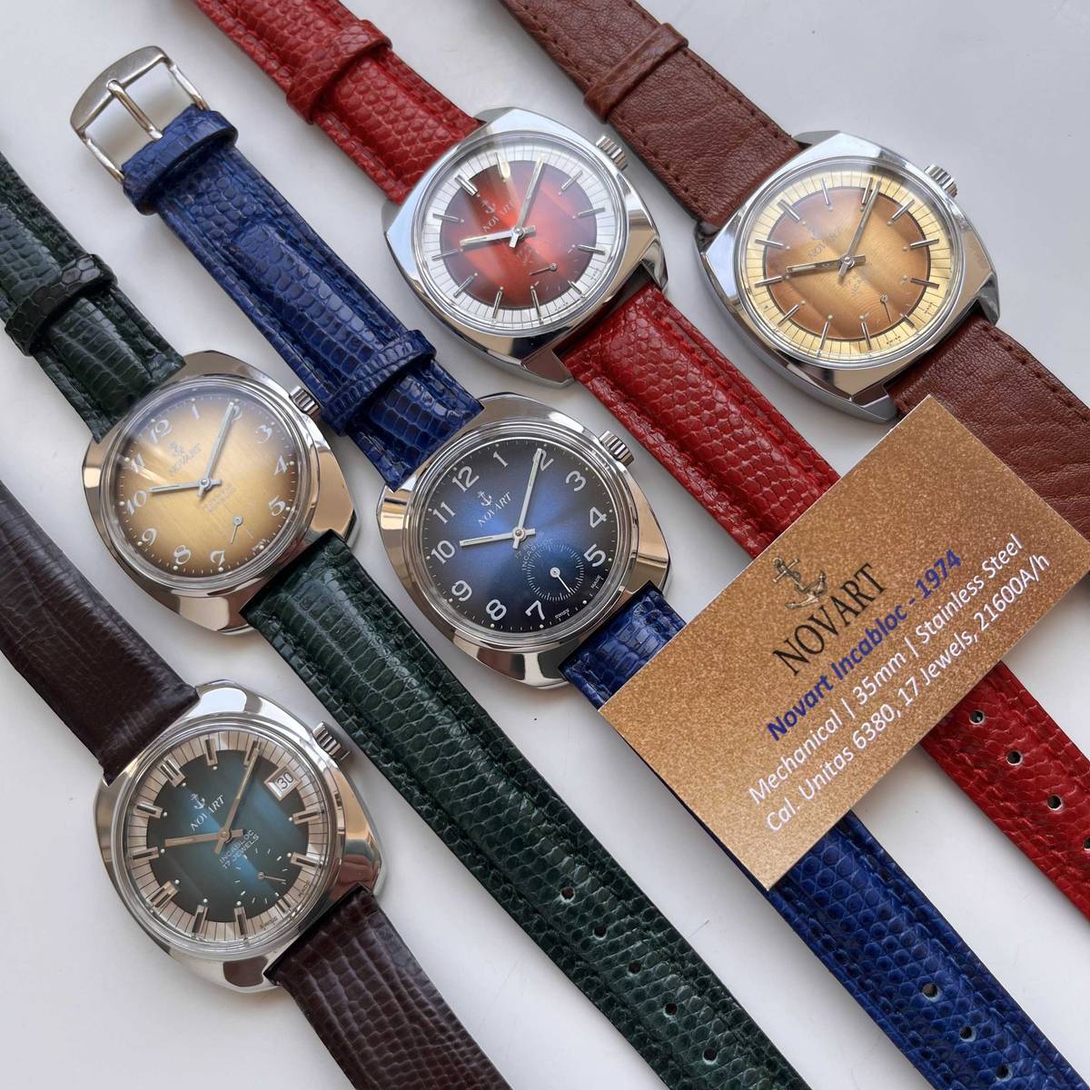 1974 Novart Watch Collection, photograph 7