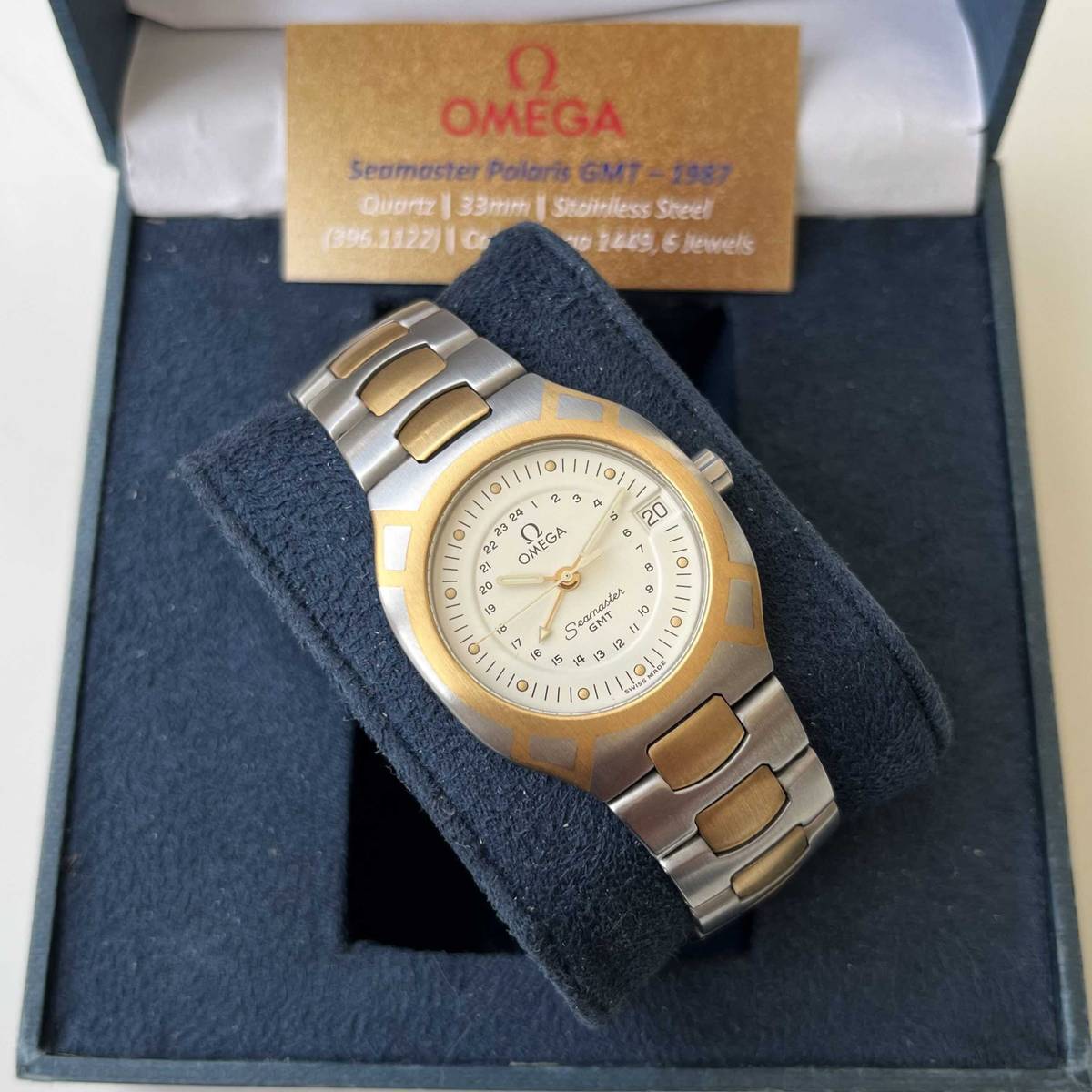 Omega Seamaster Polaris GMT 396.1122
