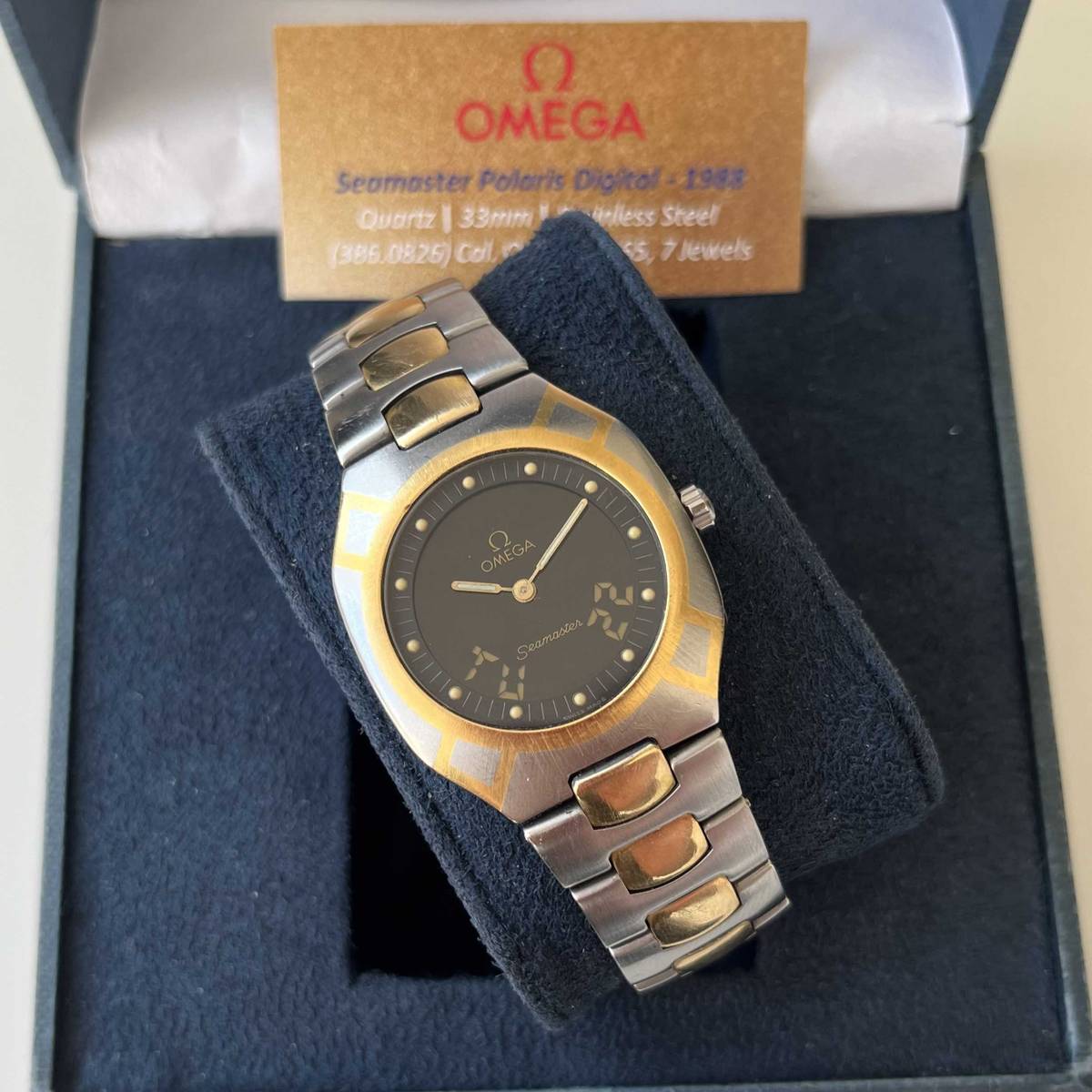 1988 Omega Polaris Analogic/Digital 386.0826