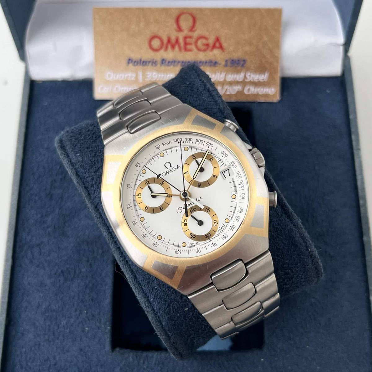 Omega Polaris Rattrapante Chronograph 386 1031.1