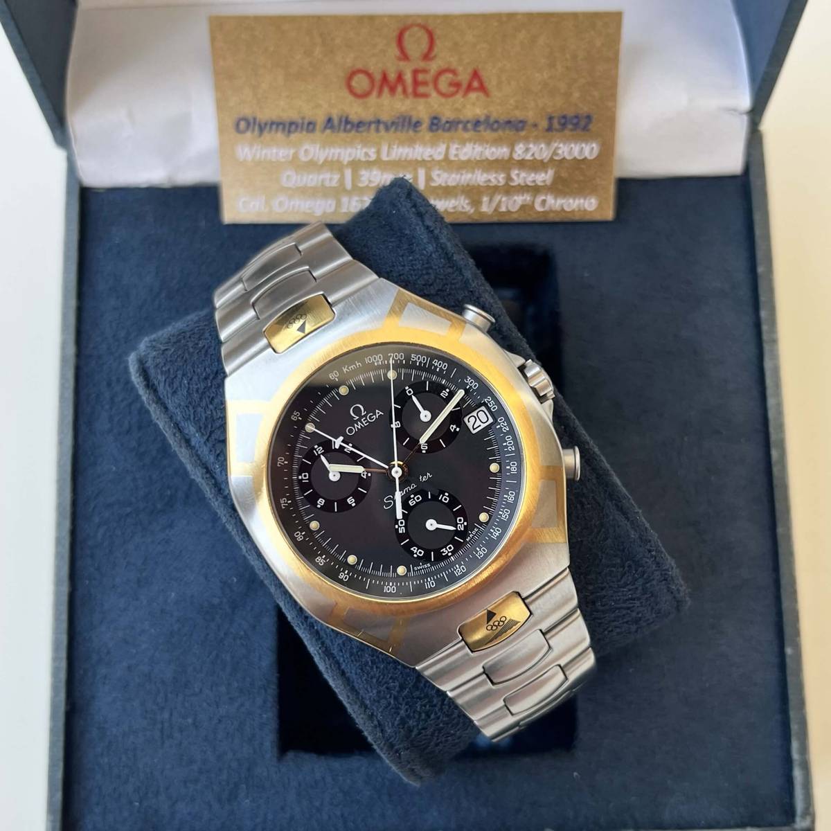 Omega Olympia Winter Olympics Albertville Limited 820/3000