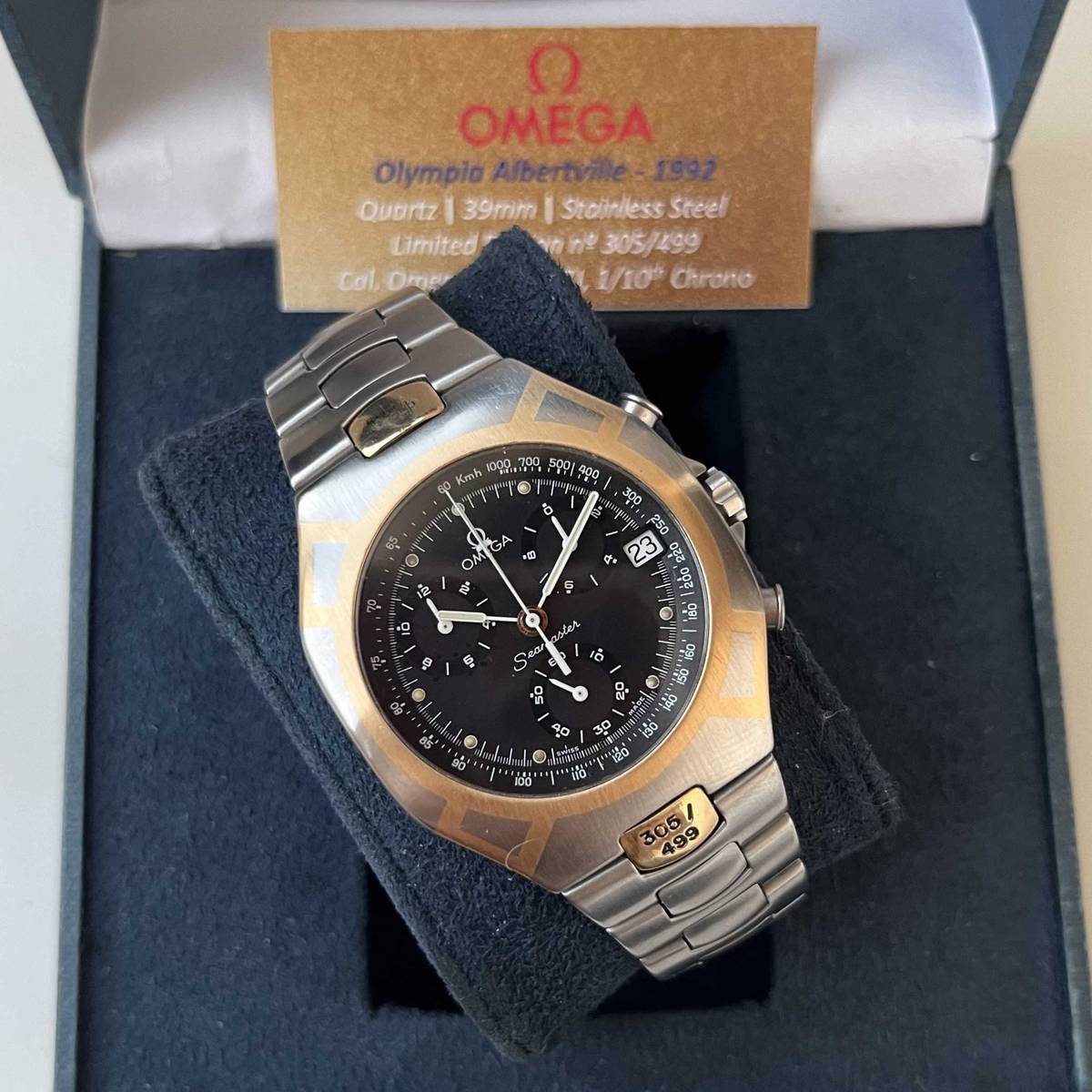 Omega Olympia Winter Olympics Albertville Limited 305/499