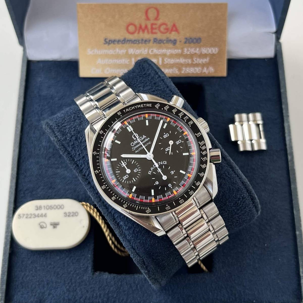 Omega Speedmaster Racing Schumacher - 2000 F1 World Champion - 3264/6000