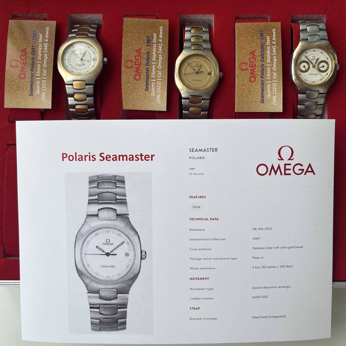 Omega Seamaster Polaris 396.1022