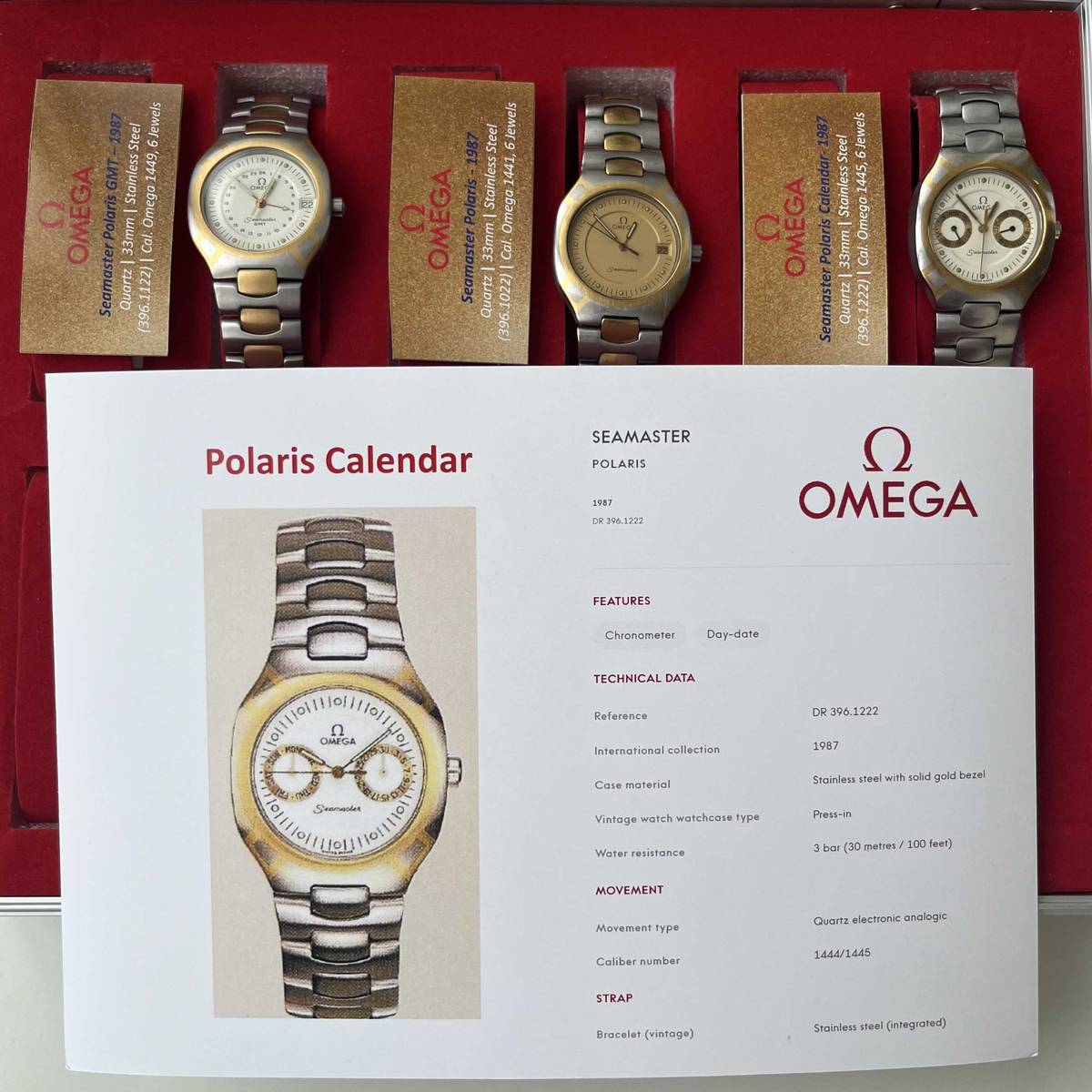 Omega Polaris Calendar 396.1222