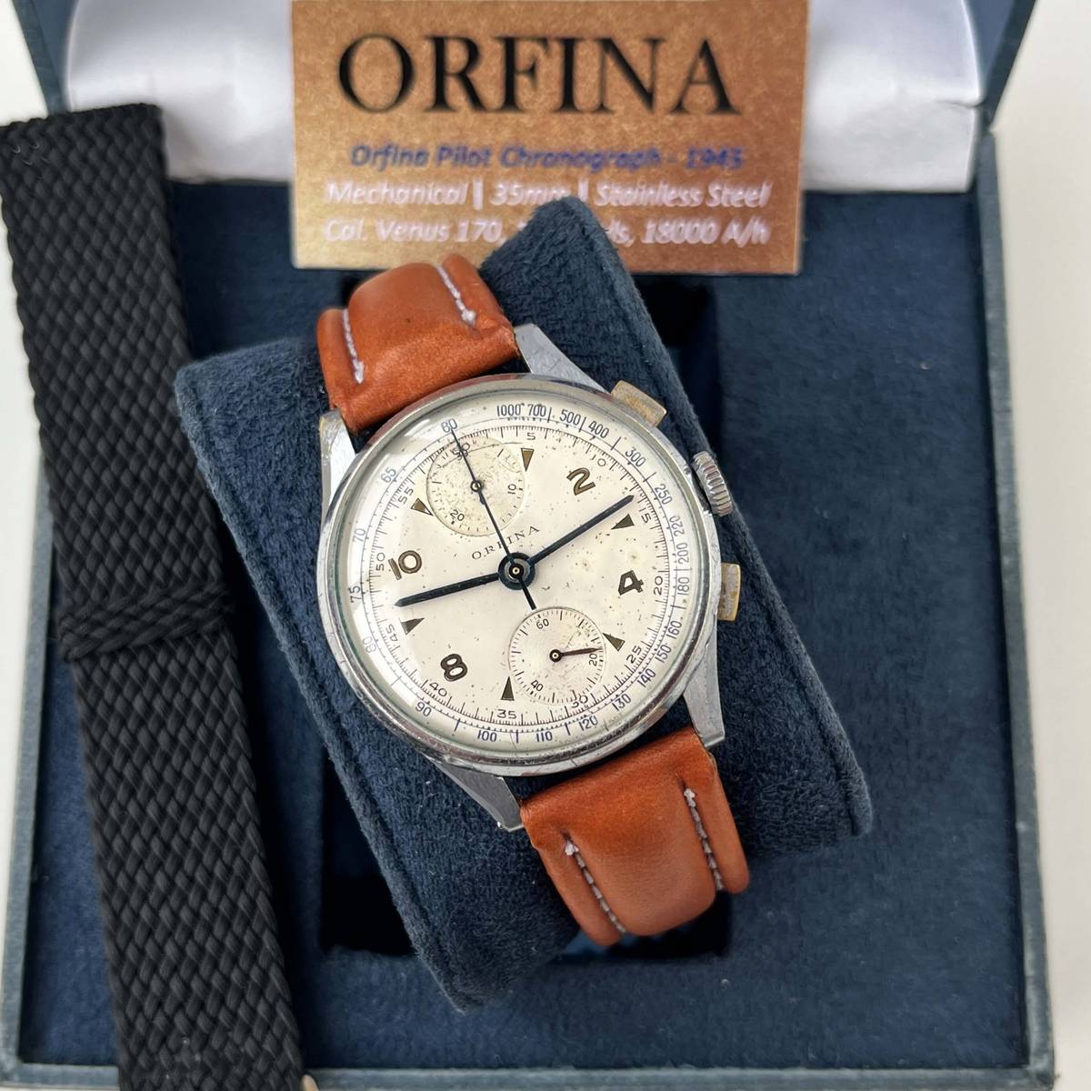 Orfina Pilot Chronograph Venus 170