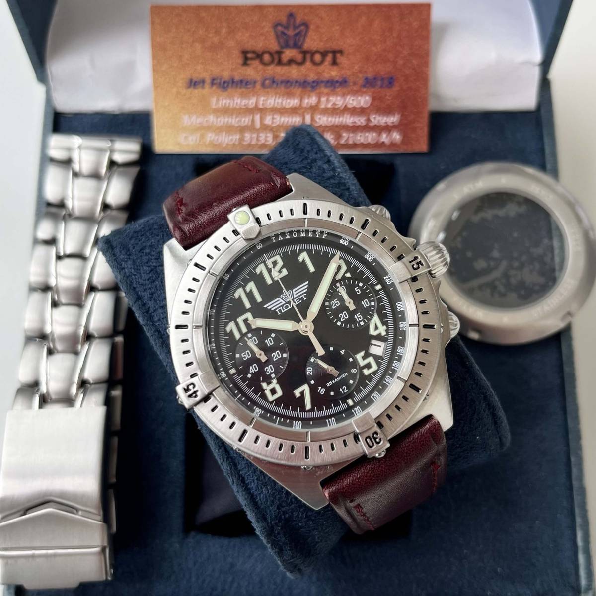 Poljot Jet Fighter Limited Edition 129/600