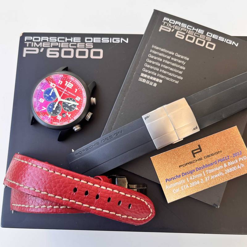 2008 Porsche Design Dashboard P6612 Titanium
