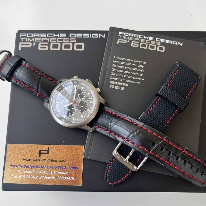 2005 Porsche Design Dashboard P6612 Titanium
