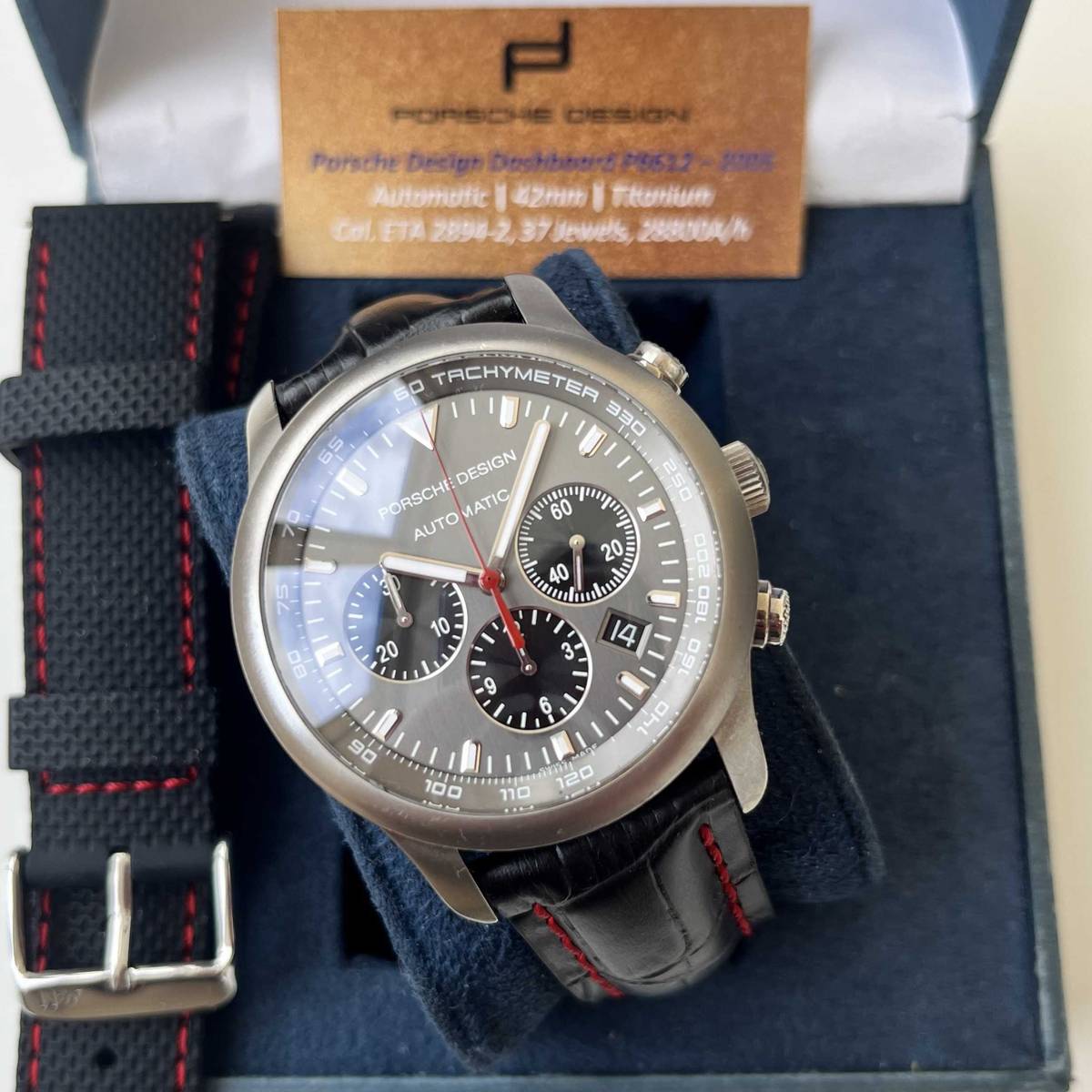 Porsche Design Dashboard P6612 Titanium