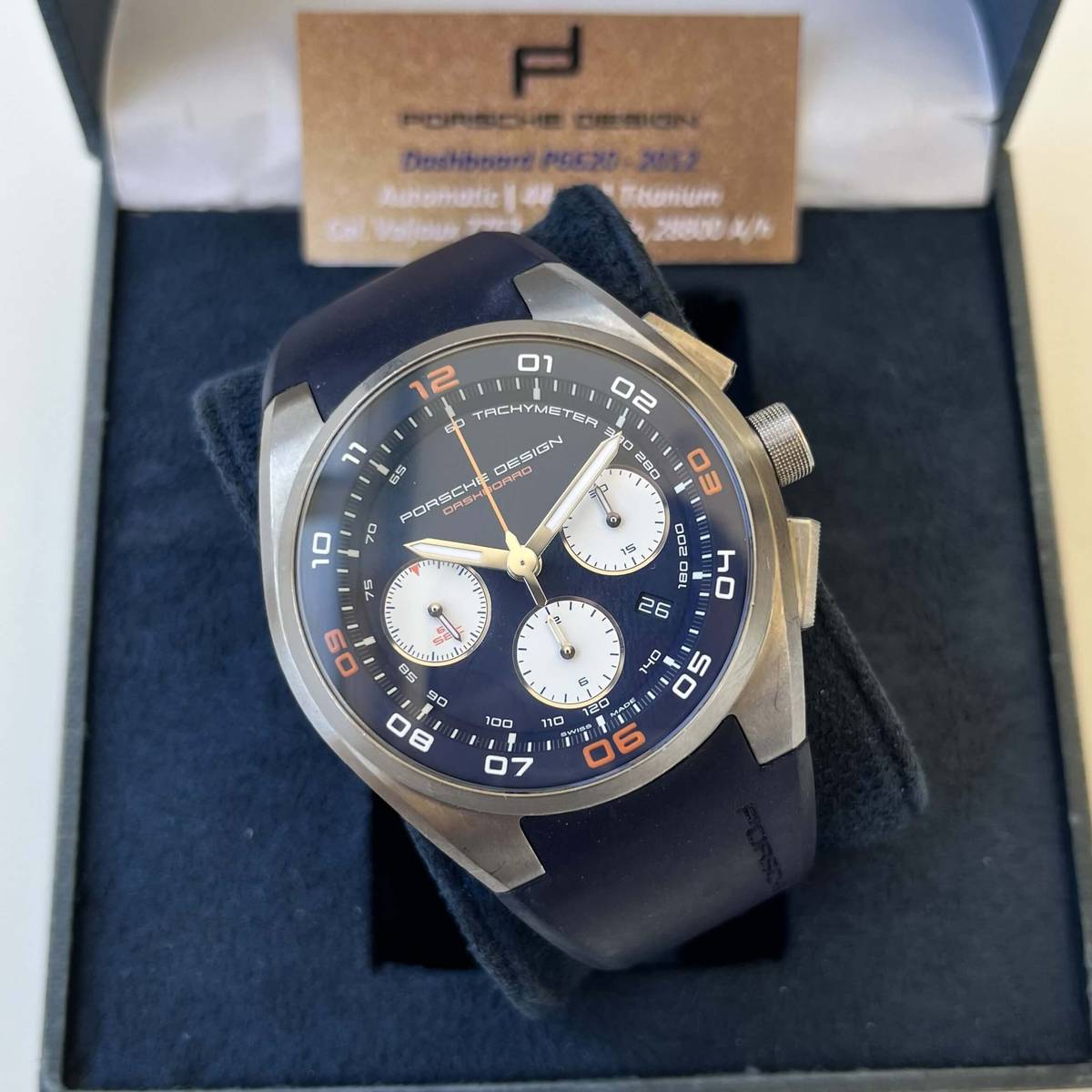 2012 Porsche Design Dashboard P6620 Titanium