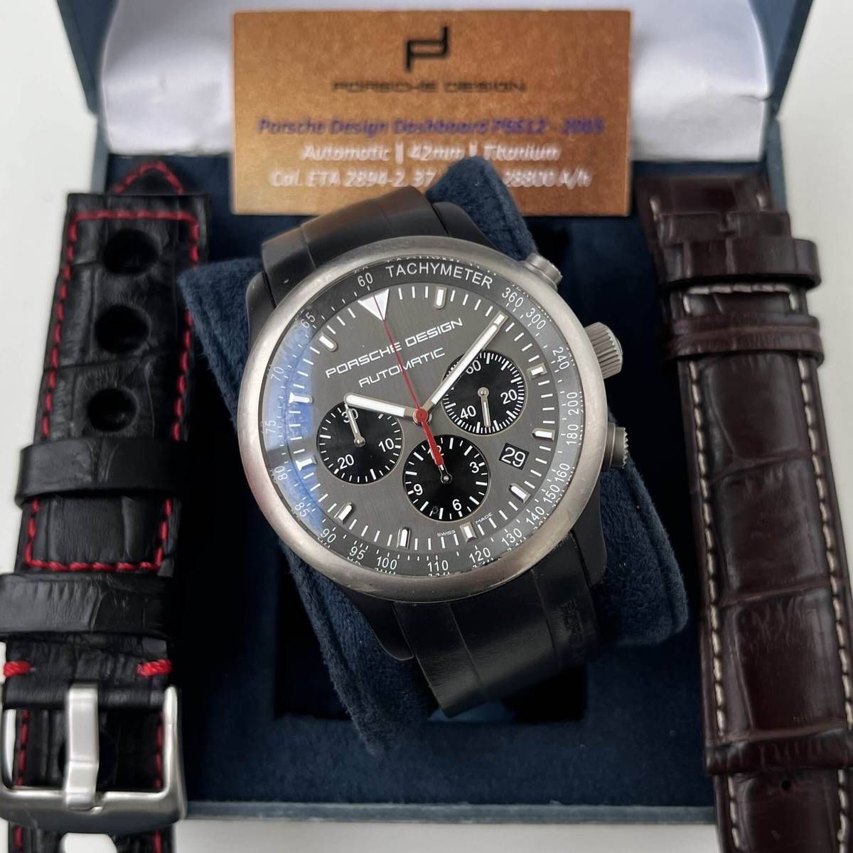 Porsche Design Dashboard P6612/14 Titanium