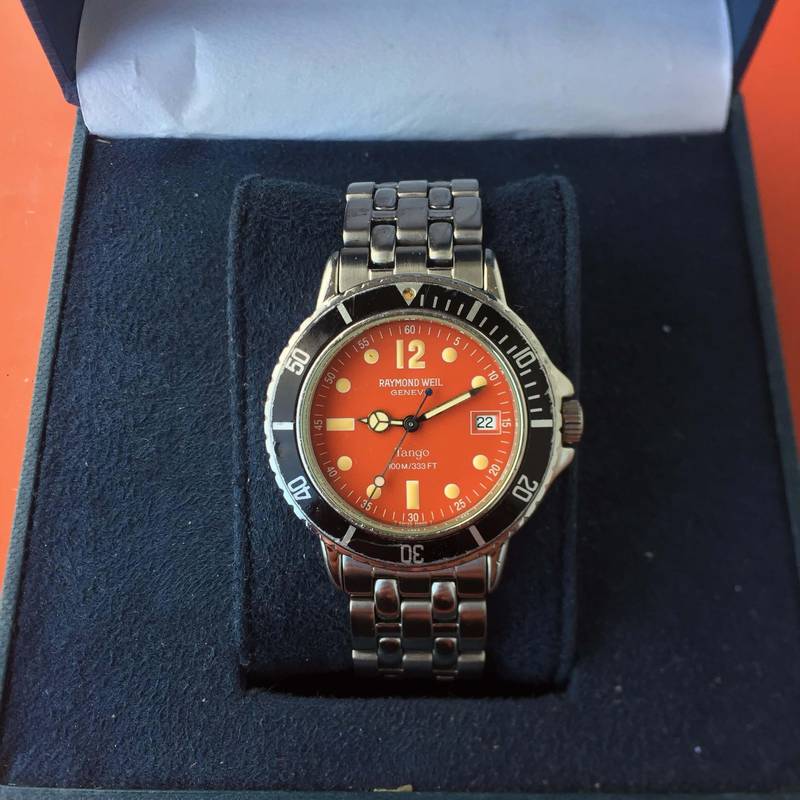 1988 Raymond Weil Tango 5563 Diver