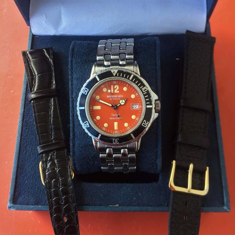 1988 Raymond Weil Tango 5563 Diver