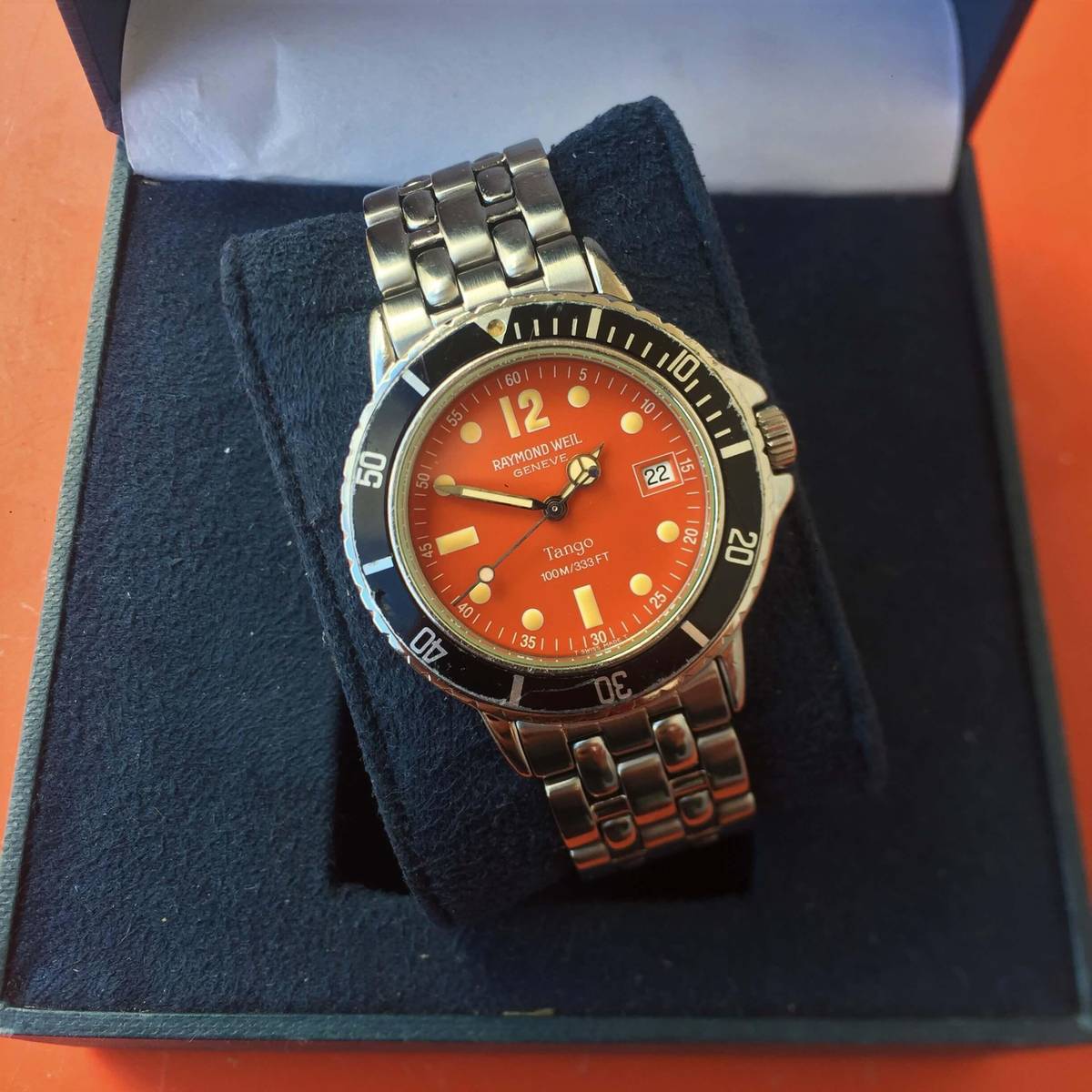 1988 Raymond Weil Tango 5563 Diver