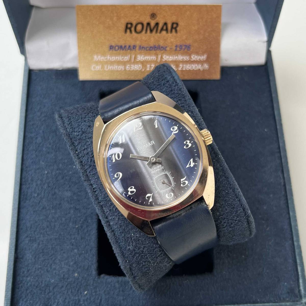Romar Incabloc 17 Jewels