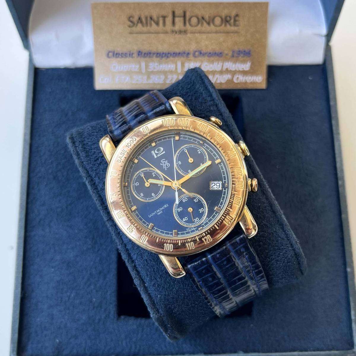 1996 Saint Honoré Classic Rattrapante Chronograph