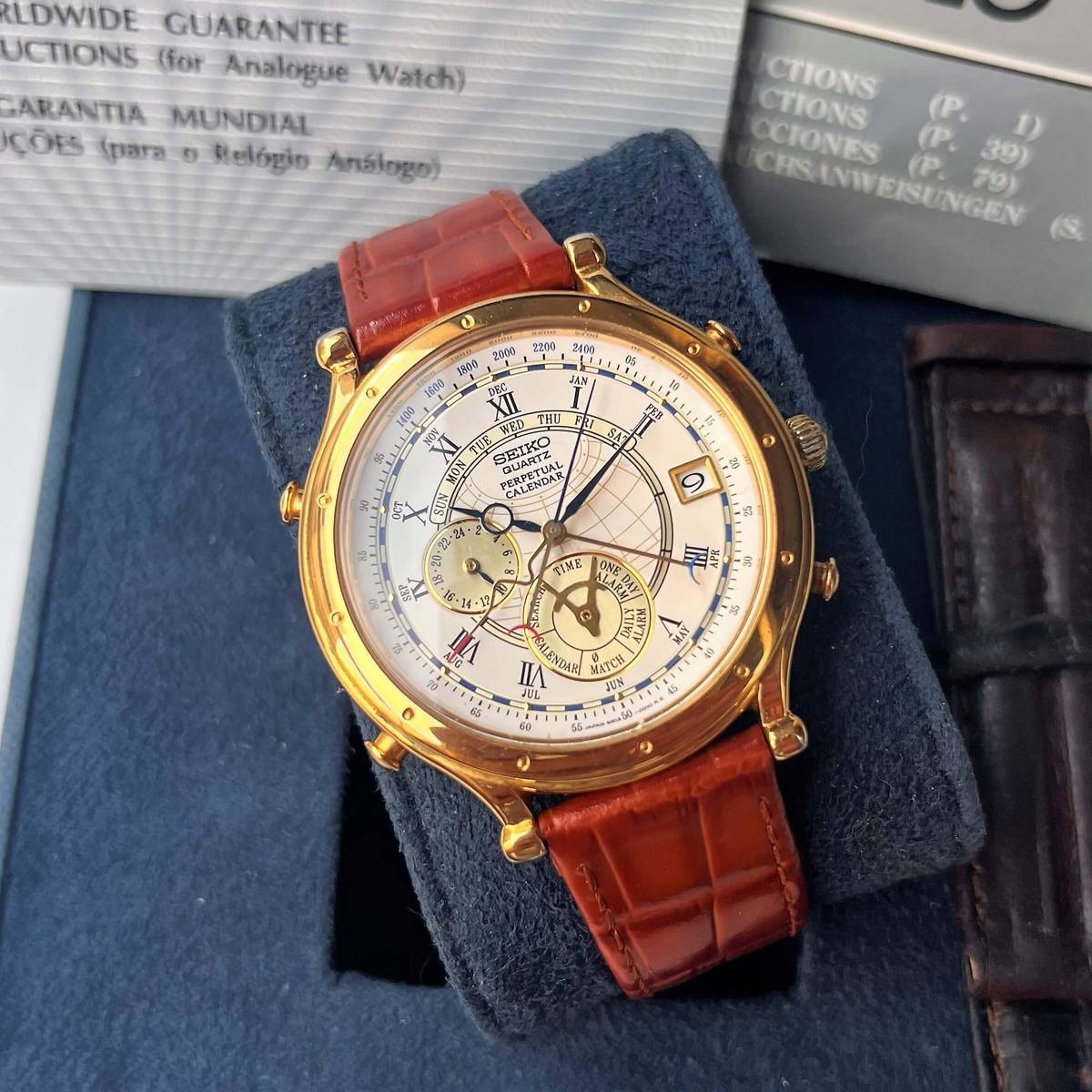 Seiko 6M13 Perpetual Calendar