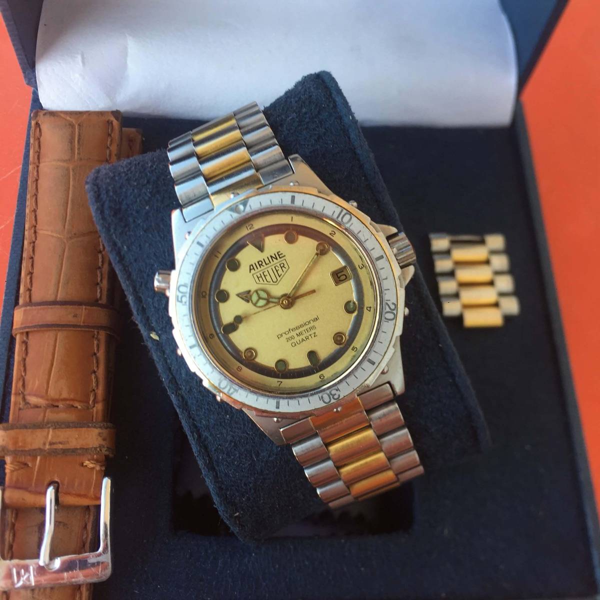Heuer Airline Professional 895.513