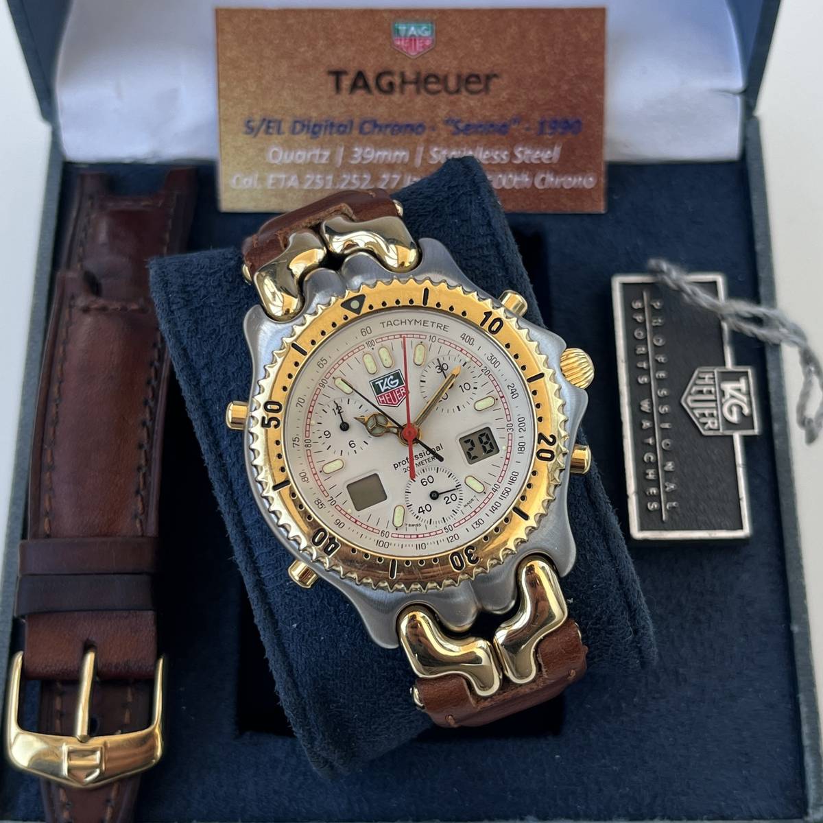 Tag Heuer S/EL Digital Chrono Senna