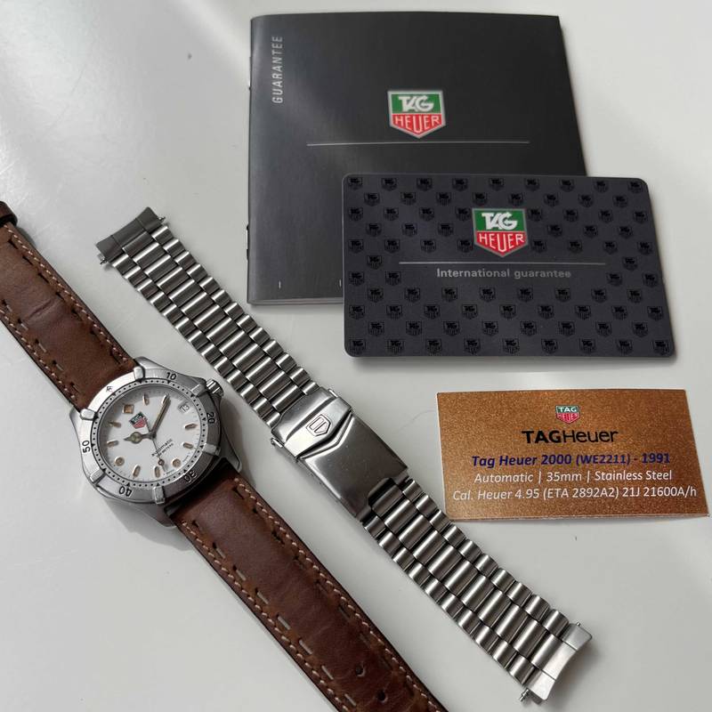 1991 Tag Heuer Professional 2000 WE2211