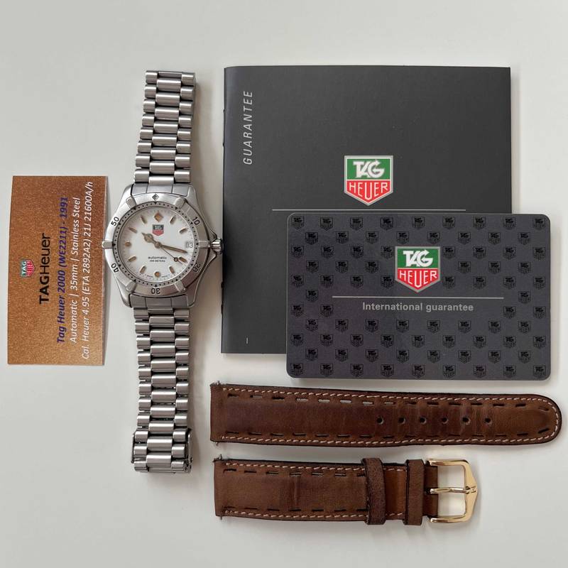1991 Tag Heuer Professional 2000 WE2211