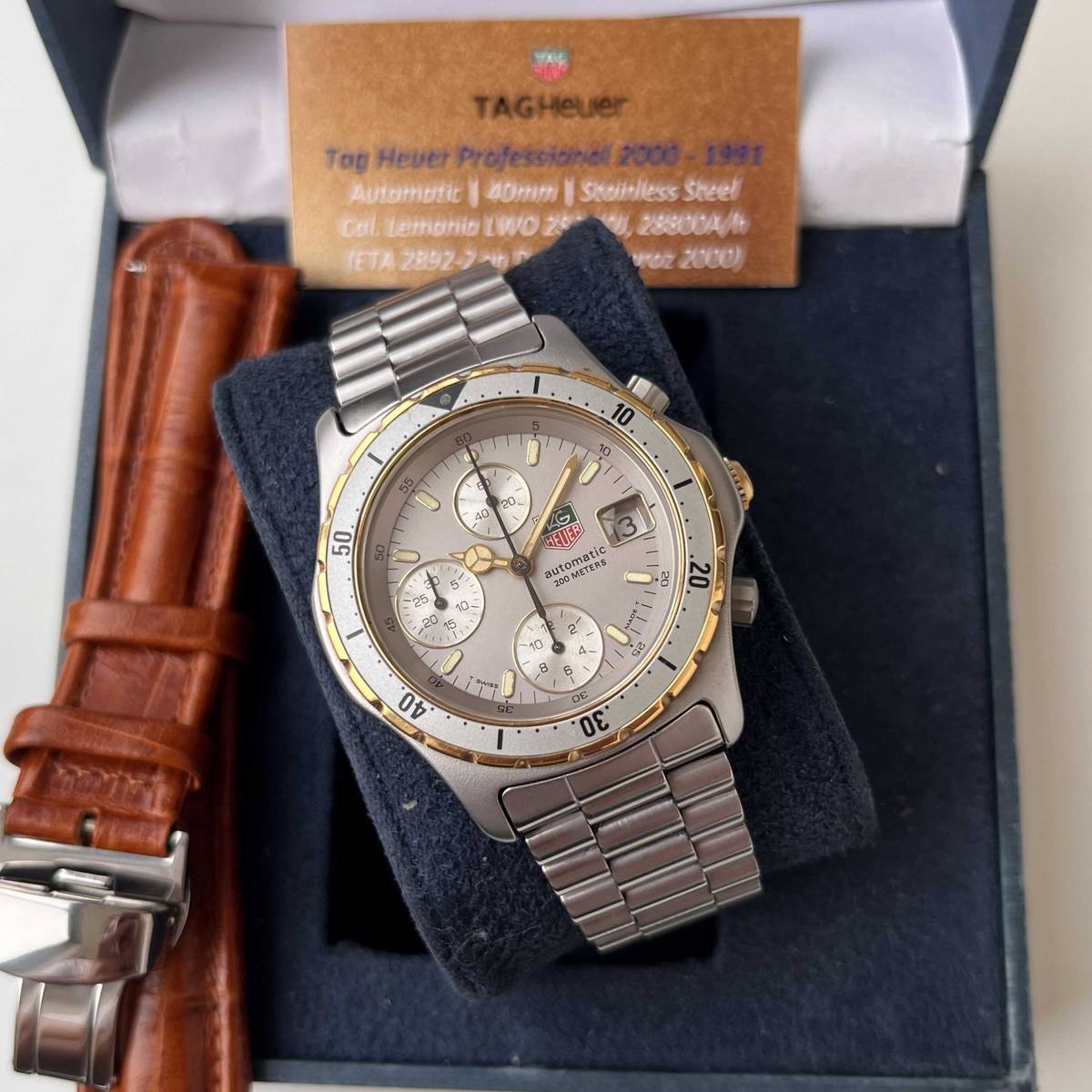 Tag Heuer Professional 875-206 Chronograph