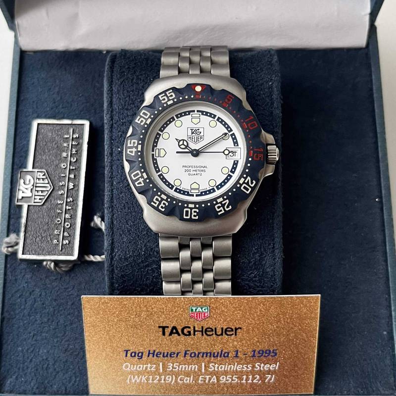 1995 Tag Heuer Professional Formula-1 WA1219