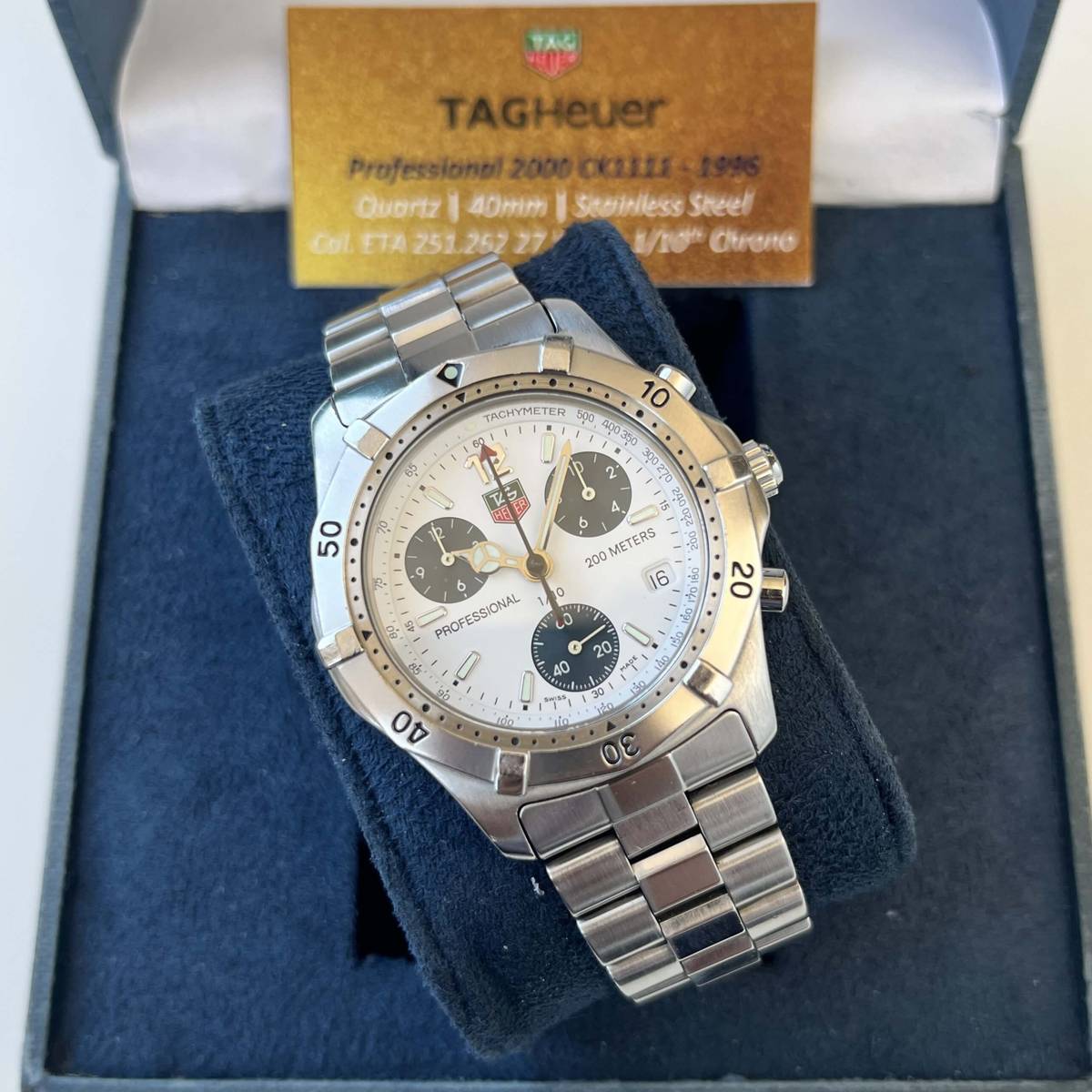 Tag Heuer Professional 2000 CK1111 Chronograph