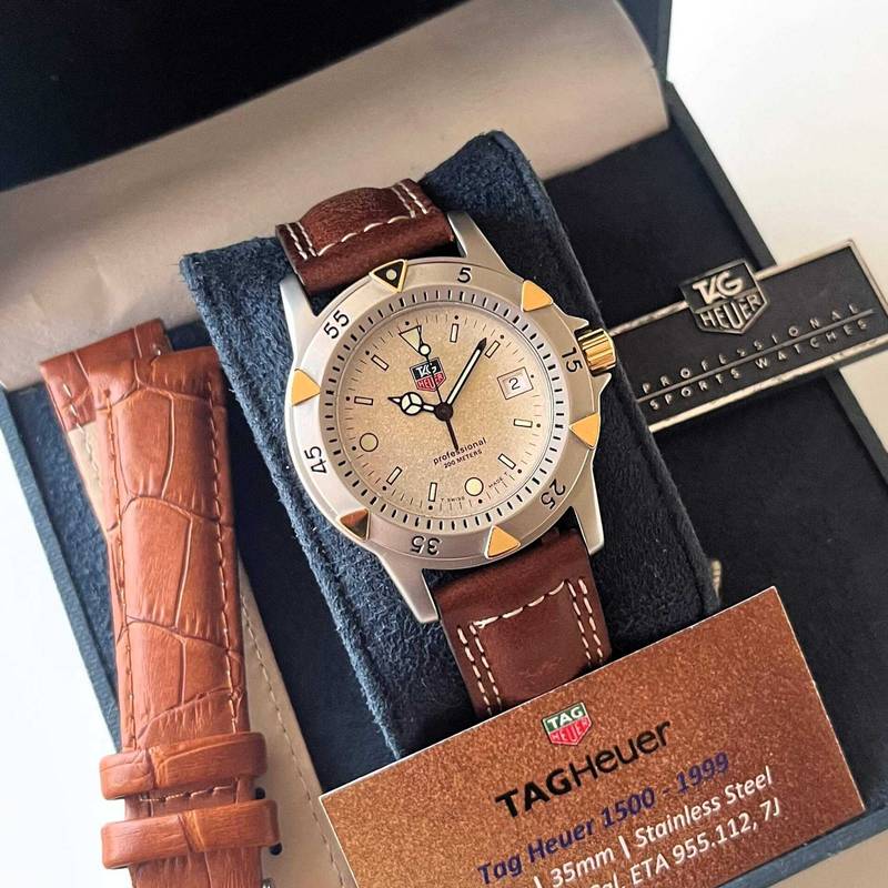 1997 Tag Heuer Professional 1500