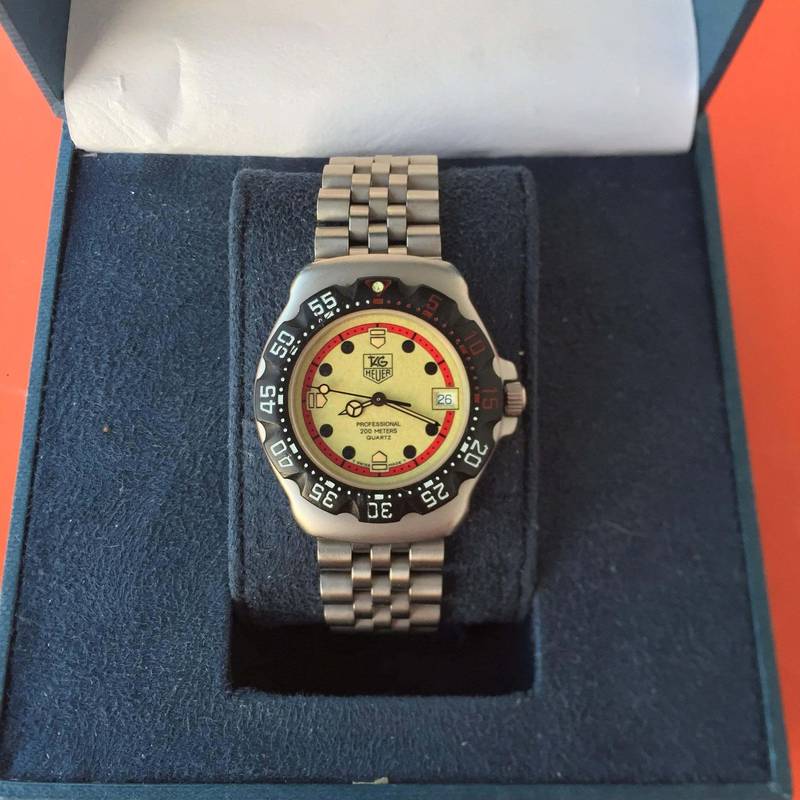 1995 Tag Heuer Professional Formula-1 WA1212 (Tritium Dial)