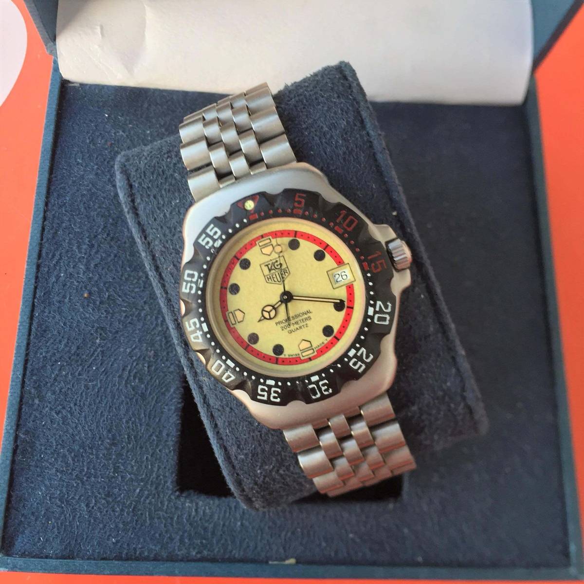 1995 Tag Heuer Professional Formula-1 WA1212 (Tritium Dial)